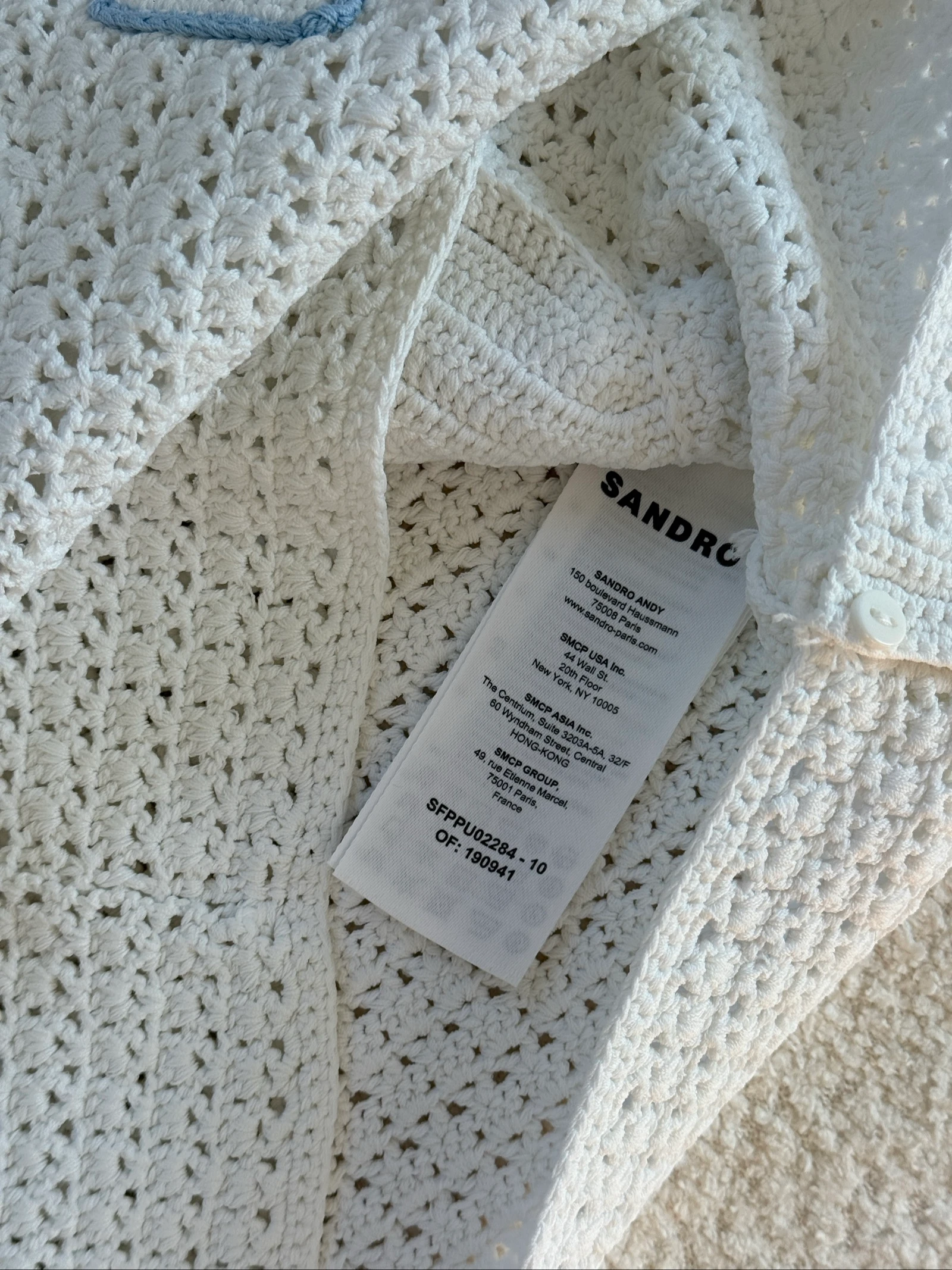 Débardeur Sandro en crochet – Taille 2 (convient davantage à un S) – photo 5